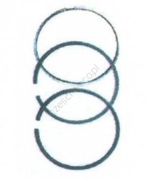 GTS 4845481 Pierścienie tłokowe Iveco Daily 2,5L (na 4 tłoki), 93mm 3x2x3, STD (93mm)