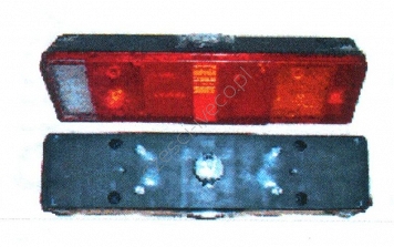 GTS 98428139a Tylna lampa Daily, do 1999r., (długa), komplet, podlączenie uniwersalne