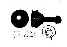 GTS25026/9566722380/15-1132 Przegub homokinetyczny komplet Fiat Ducato 1994-2001 modele 18Q