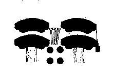 GTS29108/77362216/425244/GDB1106 Klocki hamulcowe przód Fiat Ducato 1994-2001 modele 18Q