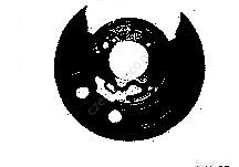 GTS32512/77364017 Tarcza nośna Hamulca Lewy tył Fiat Ducato po 2006r