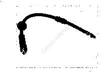 GTS35016/1311457080/71736976/480670 Przewód hamulcowy elastyczny przód dół L=490mm Fiat Ducato 1994-2001