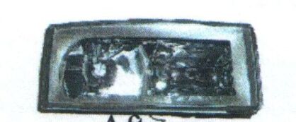 GTS 500307754 (14) Przednia lampa UniJet, po 99r, prawa ZAMIENNIK