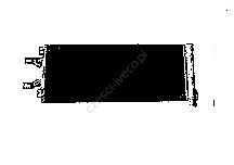 GTS55304/1343785080 Skraplacz klimatyzacji Fiat Ducato 2,3 